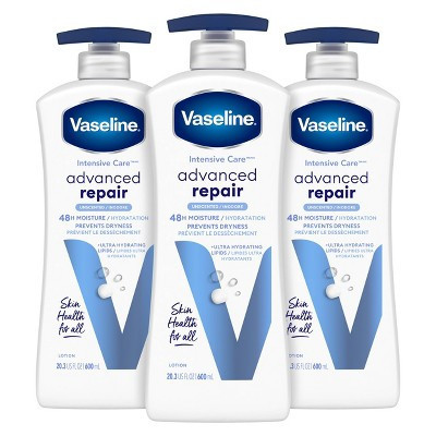 Vaseline Intensive Care Moisturizing Advance Repair Body Lotion - Unscented - 60.9 fl oz | Target
