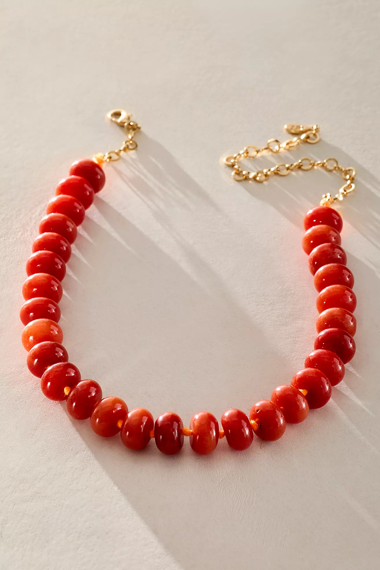 Sabina Semiprecious Beaded Stone Choker Necklace | Free People (Global - UK&FR Excluded)