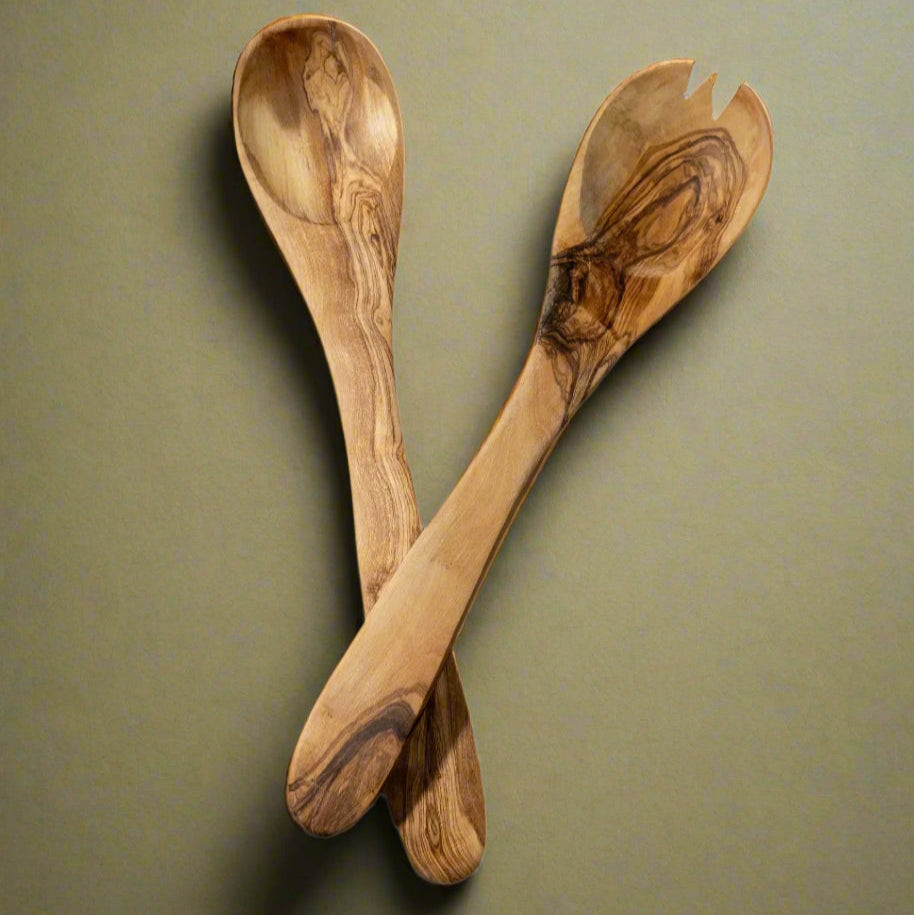 Olive Wood Server Set | Cove Home