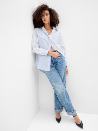 Poplin Big Shirt | Gap Factory