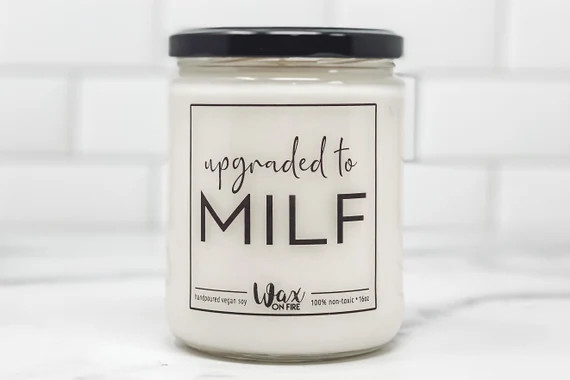 Upgraded to MILF Mothers Day Gift Expecting Mom Gift New Mom | Etsy | Etsy (US)