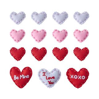 Valentine's Day Felt Heart Scatter, 15ct. by Celebrate It™ | Michaels | Michaels Stores