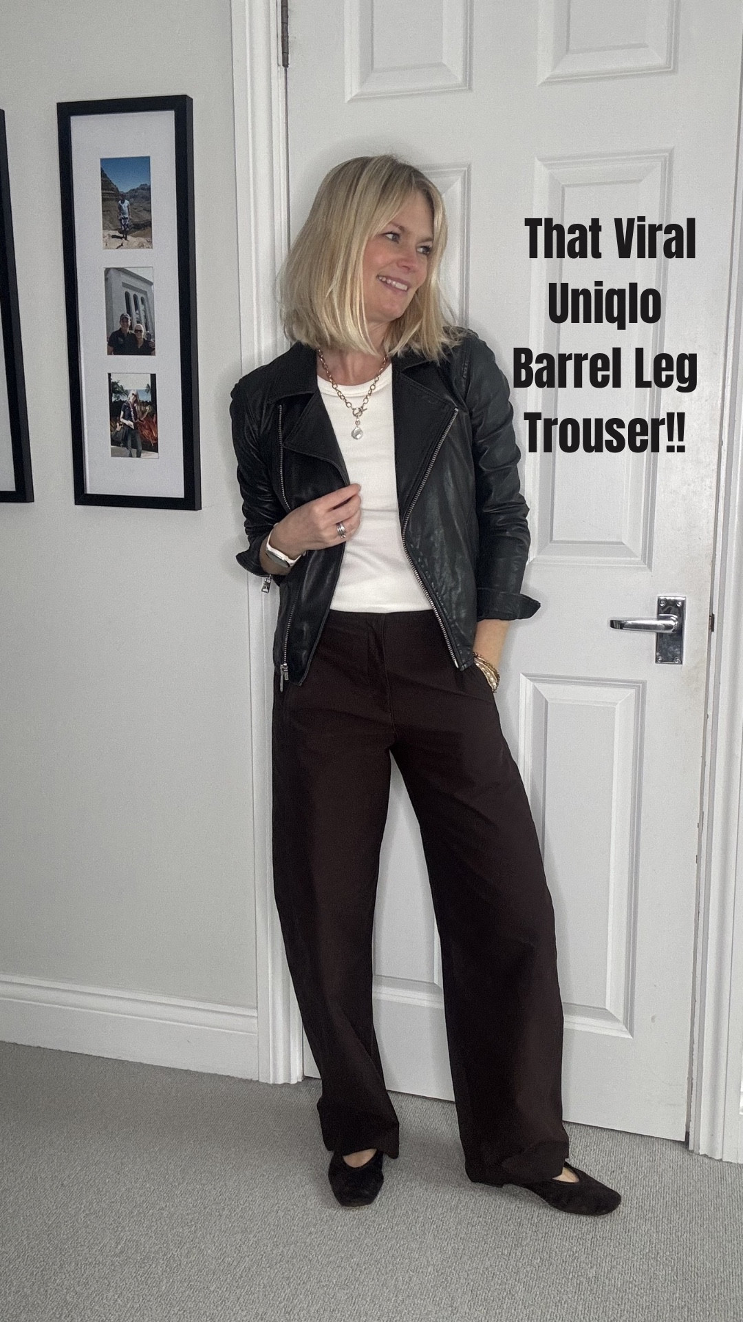 Thought I’d see what the fuss was about on this viral trouser!! 

Wearing XXS 
Comes in multiple colours 
Also available in a longer lengthh

Play around with length on these as I think they work well with different footwear at different lengths 

Also play around with proportions- for me as a shortie- I think shorter/neater top halves are key

Barrel leg trouser 
Viral barrel leg trouser 
Casual trouser 
Spring outfits 

#LTKstyletip #LTKuk #LTKspring