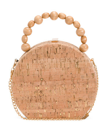 Cork Seashell Crossbody | TJ Maxx