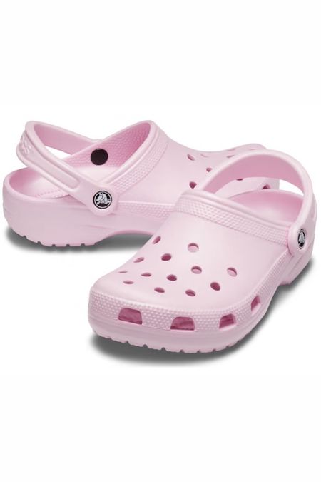 Cutest pink crocs 
Garden shoes 


#LTKunder50 #LTKFind #LTKSeasonal