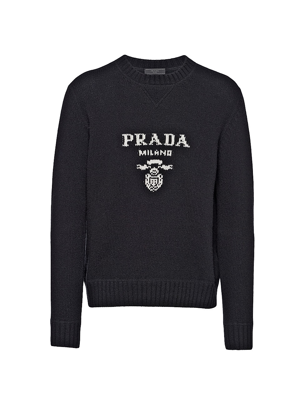 Prada Wool And Cashmere Crewneck Sweater | Saks Fifth Avenue