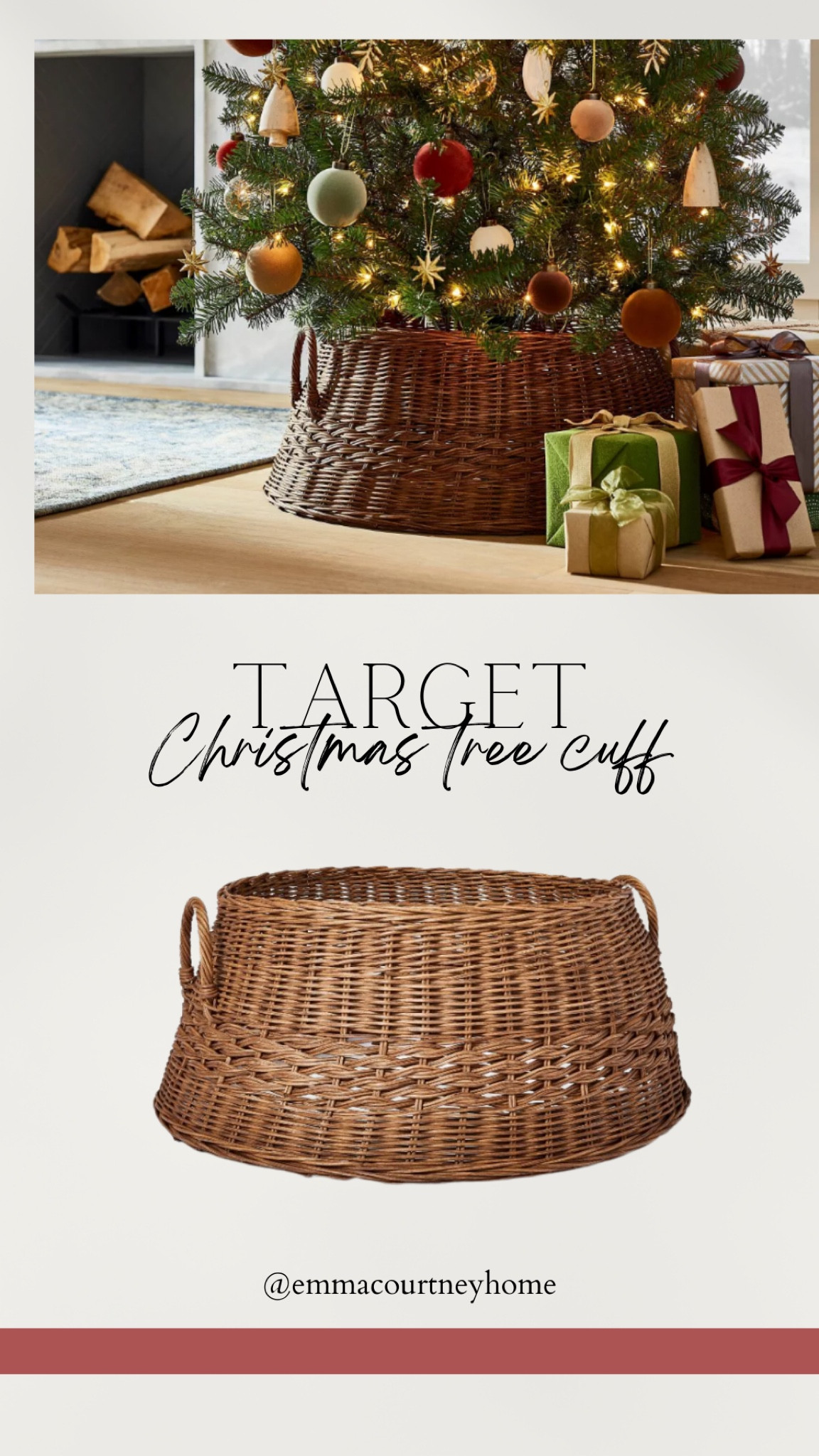 Target tree collar Christmas tree cuff. Wicker tree basket. Target home. Holiday decor. Studio McGee 

#LTKSeasonal #LTKhome #LTKHoliday