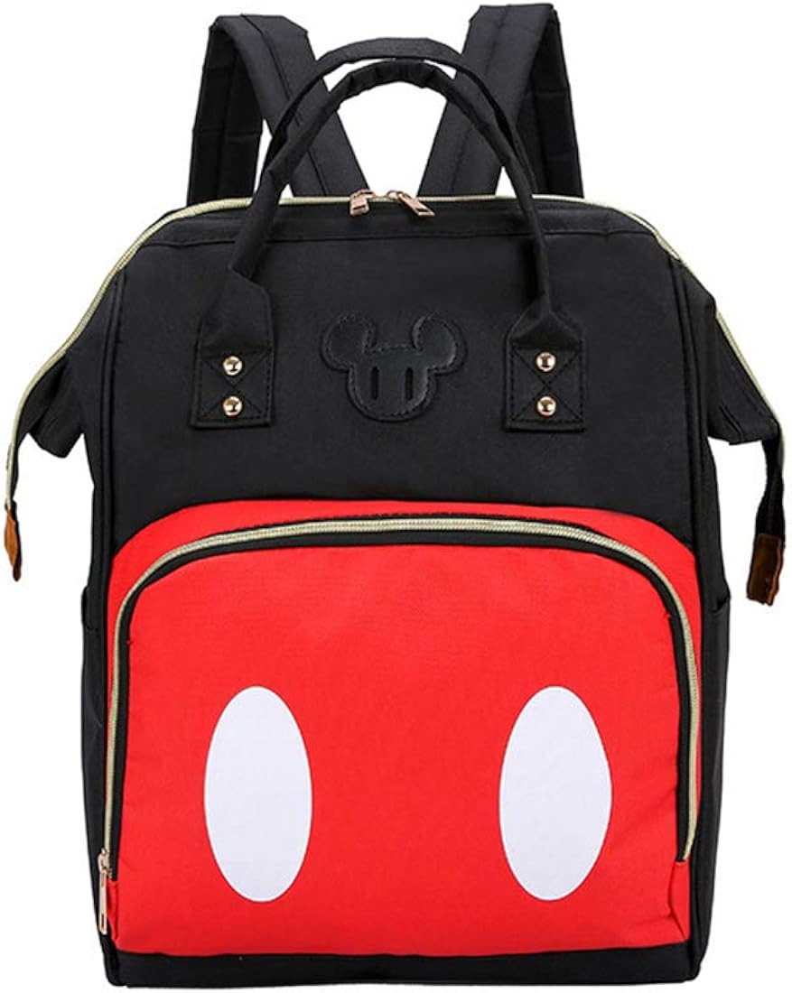 Exttlliy Baby Diaper Bag Backpack, Large Capacity Waterproof Multi-Function Fashion Polka Dots Tr... | Amazon (US)