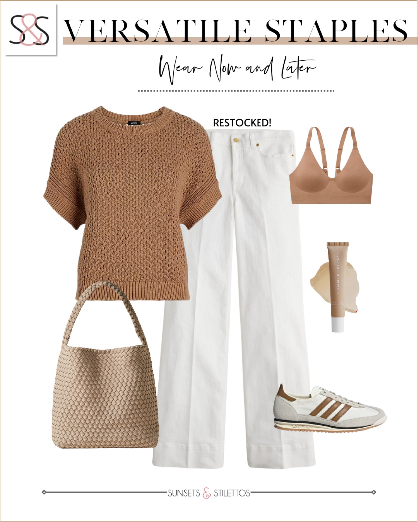 Spring break travel outfit alert! This versatile top can be worn to dinner or for for evening drinks poolside. Loving these neutral sneakers!

Sunsets and Stilettos, vacation outfit idea 

#LTKTravel #LTKSeasonal #LTKOver40
