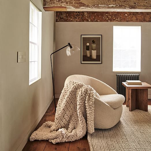 Cozy Swivel Chair | West Elm (US)