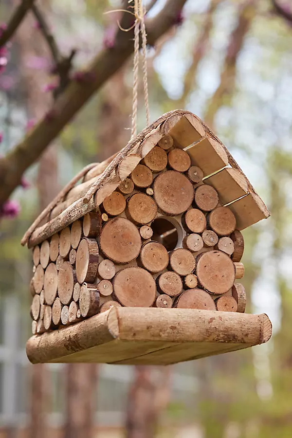 Log Cabin Birdhouse | Terrain