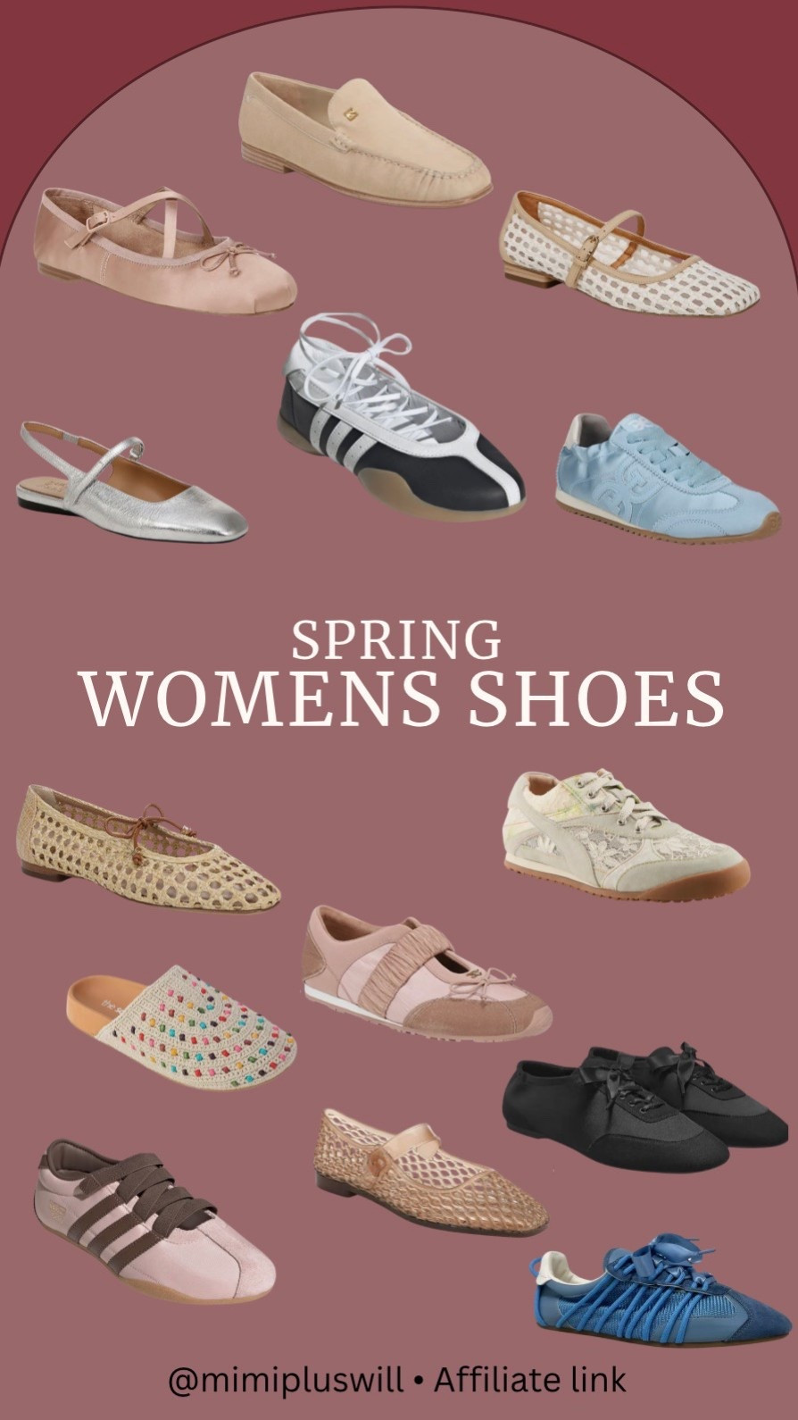 Spring shoes for women 

Sneaker | ballet flats | spring shoes | women’s shoes | ballet sneaker 
Follow @mimipluswill for more!

#LTKPetite #LTKSeasonal #LTKmomlife