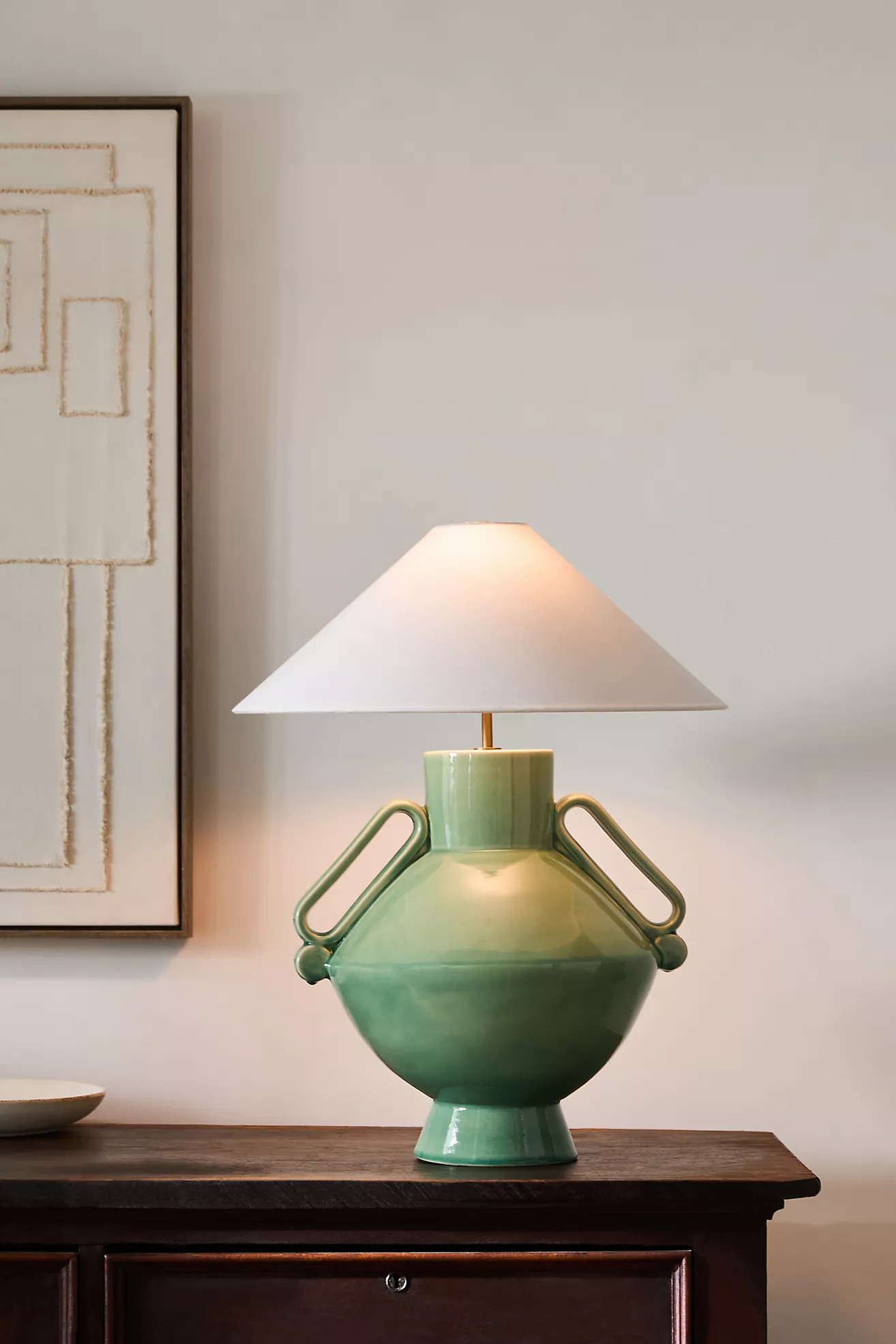 Hannah Ceramic Table Lamp | Anthropologie (US)