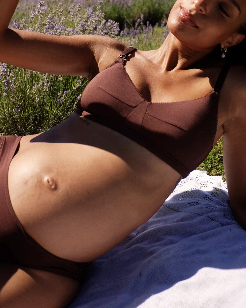 Luxe Nursing Bra - Cocoa Brown | Embrace Company Limited
