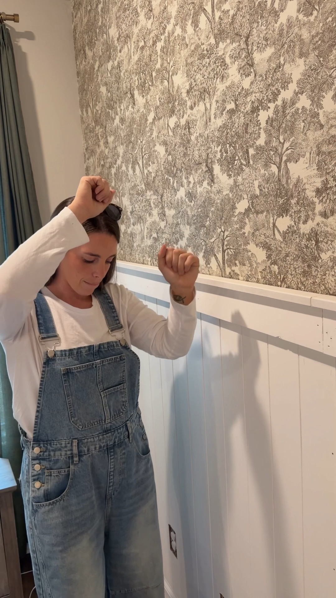 It was after finishing the trim that I REALLY started seeing my vision come to life and there’s no better feeling! 
This living room makeover project has been so fun! 
Now for the best part. PAINT! 

#LTKstorytime #LTKHome #LTKvlog