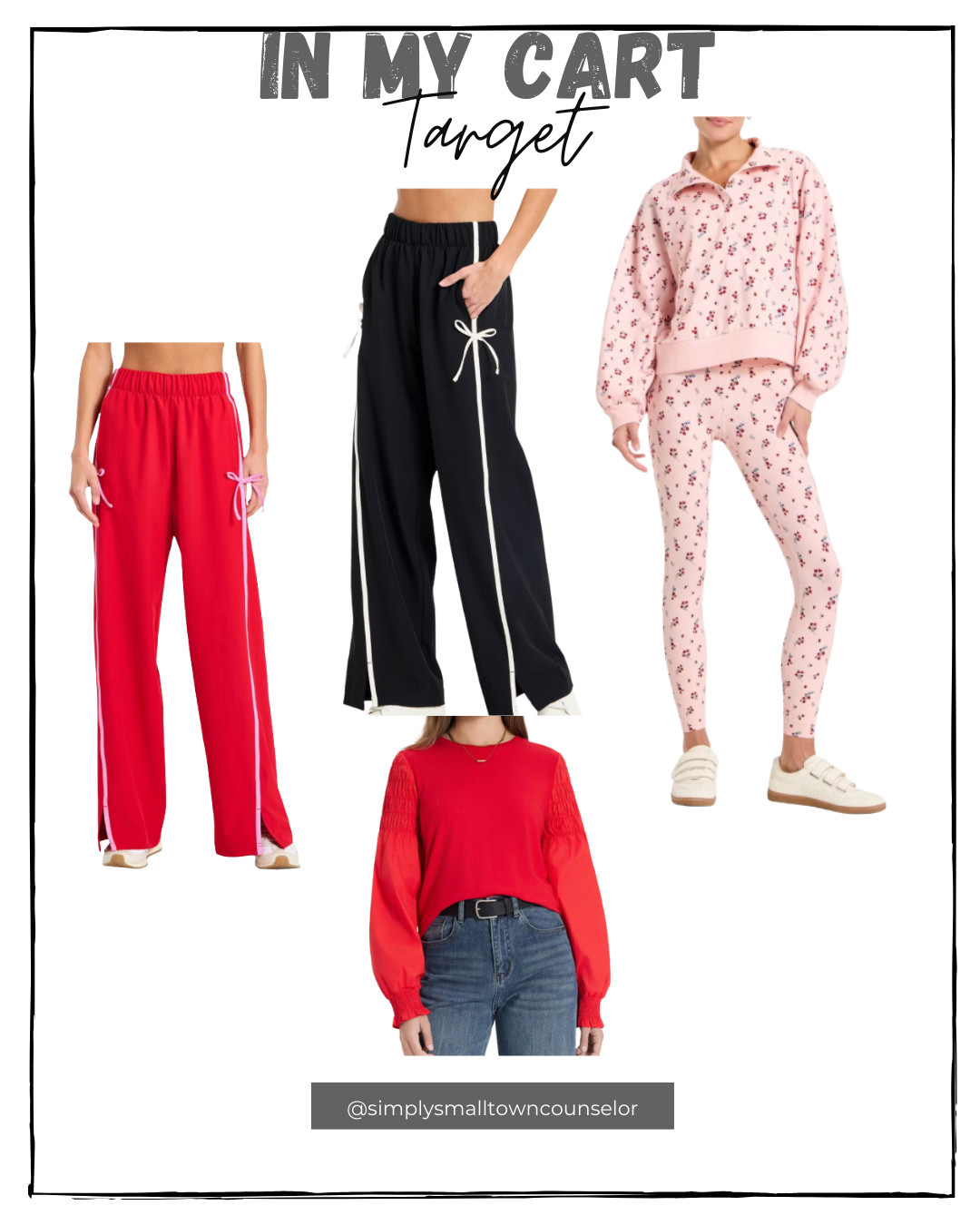 My recent Target order! How cute are those pants?? 

 #LTKActive #LTKMidsize #LTKFindsUnder50