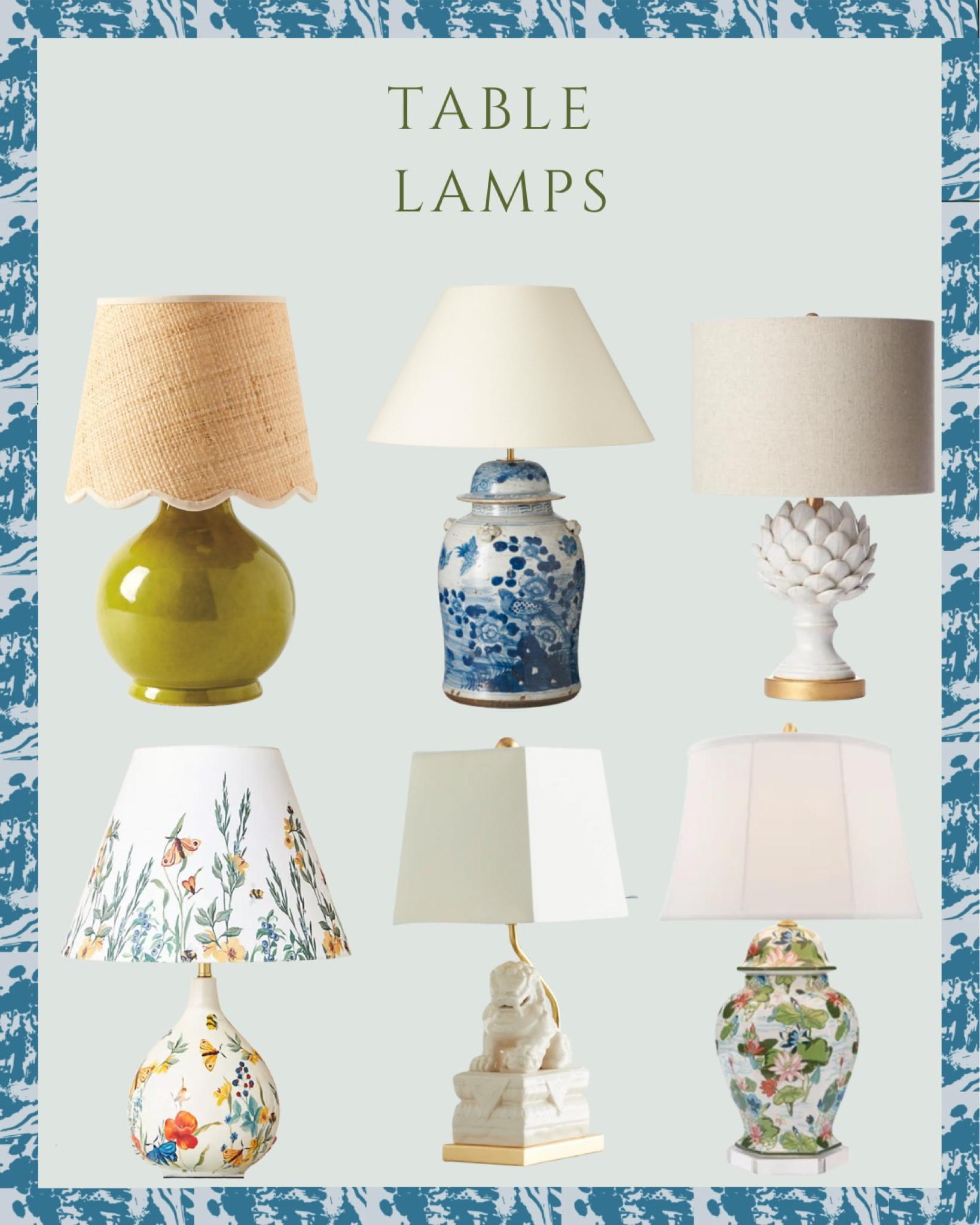 Table Lamps ⚡️

Serena and Lily, oka, horchow, living room, bedroom, home decor, chinoiserie, traditional home, classic home decor 

#LTKhome #LTKFind