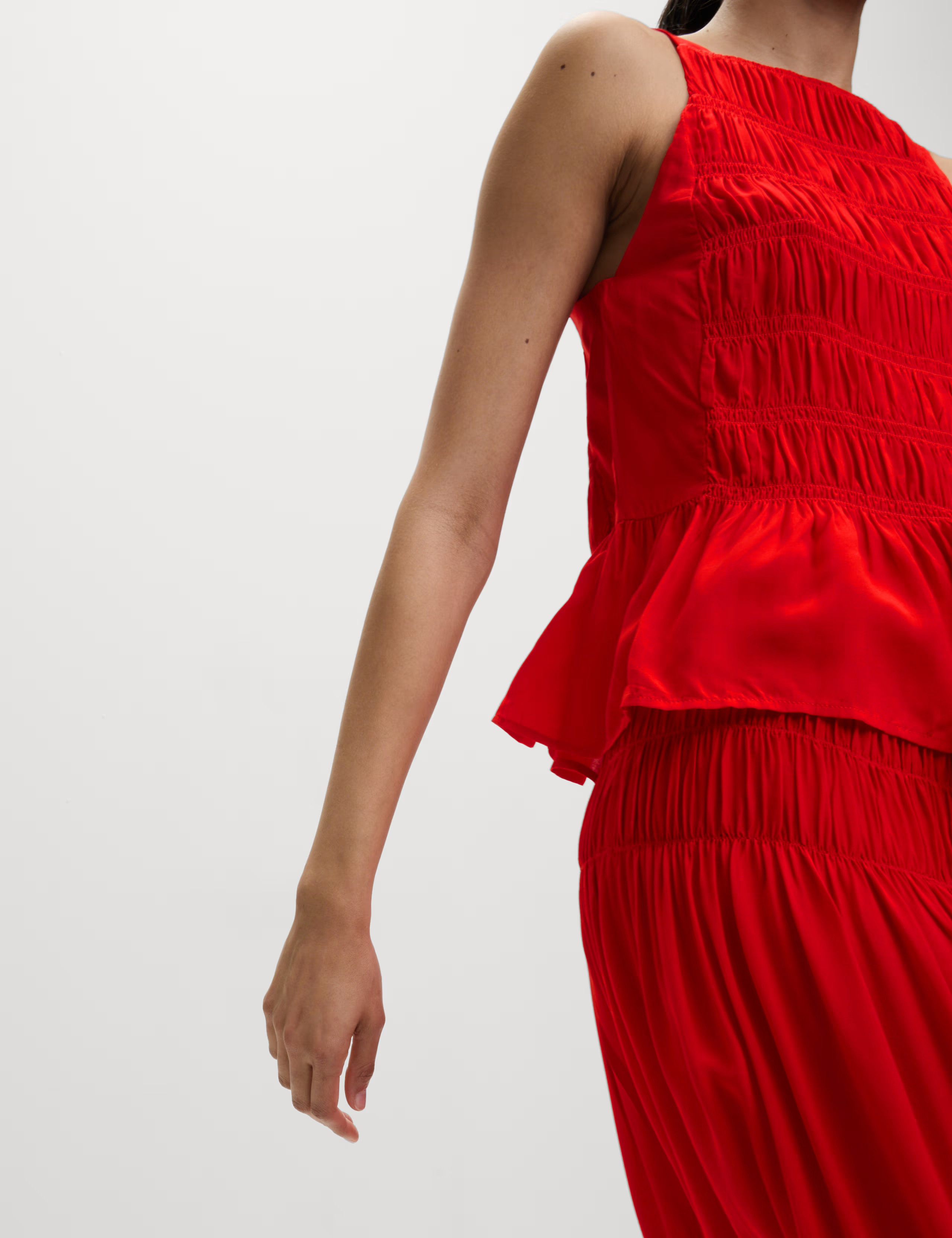 Textured Shirred Cami Top | Marks & Spencer (UK)