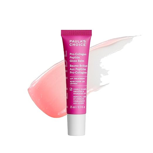 Paula’s Choice Pro-Collagen Peptide Gloss Lip Balm, Hydrates & Smooths Lips, Sheer & Glossy Fin... | Amazon (US)