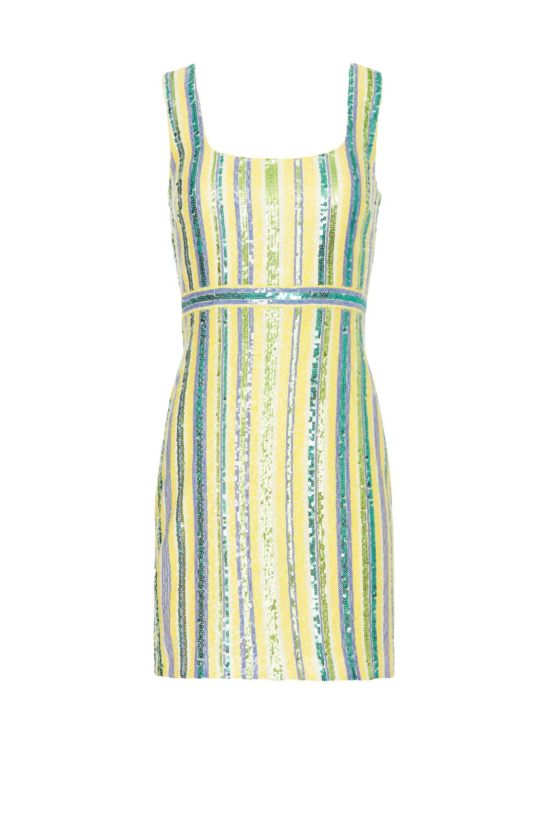 Striped Sequin Mini Dress | Rent the Runway