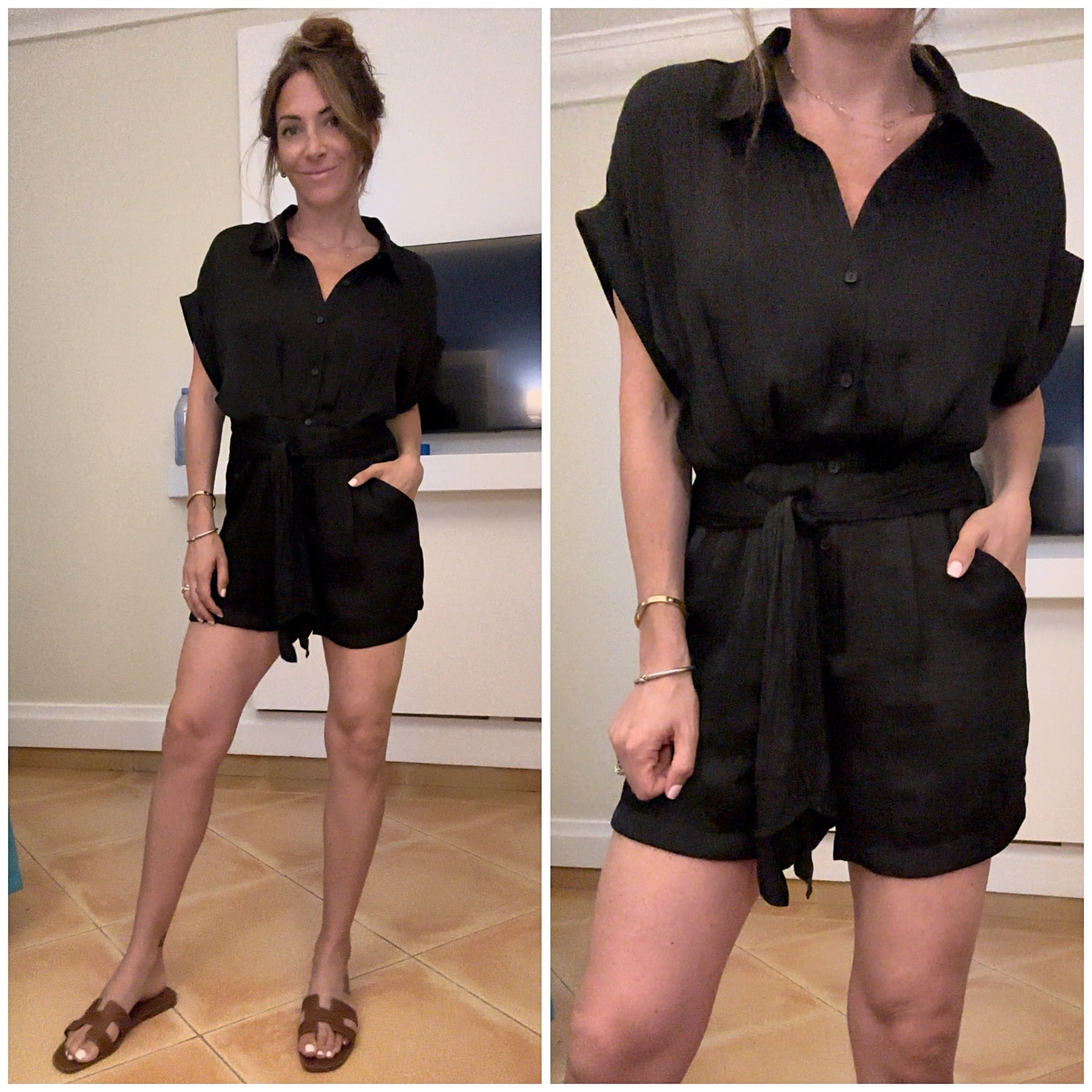 I’ve posted this romper before, but a different color. Had to get the black because it’s just such a great purchase. On sale now, get it before it’s gone. 

#LTKSaleAlert #LTKStyleTip #LTKCyberWeek