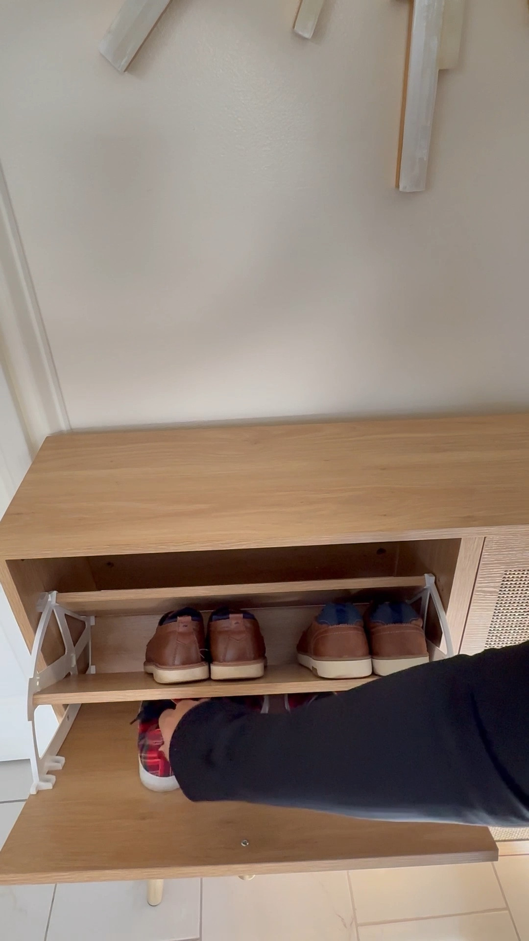 The cabinet you didn’t think you need it. It is stylish and functional from @shoptemu

I love the narrow width it is perfect for small spaces and it holds quite a lot of pair of shoes. Love it! 

 ➡️ Click link https://app.temu.com/k/pdlrs3in5o3 or search my code 🔍 dxq9875 on the Temu App to get the lightning deals！#temufinds #Temuhome #Temuorganization

#LTKmomlife #LTKHoliday #LTKHome