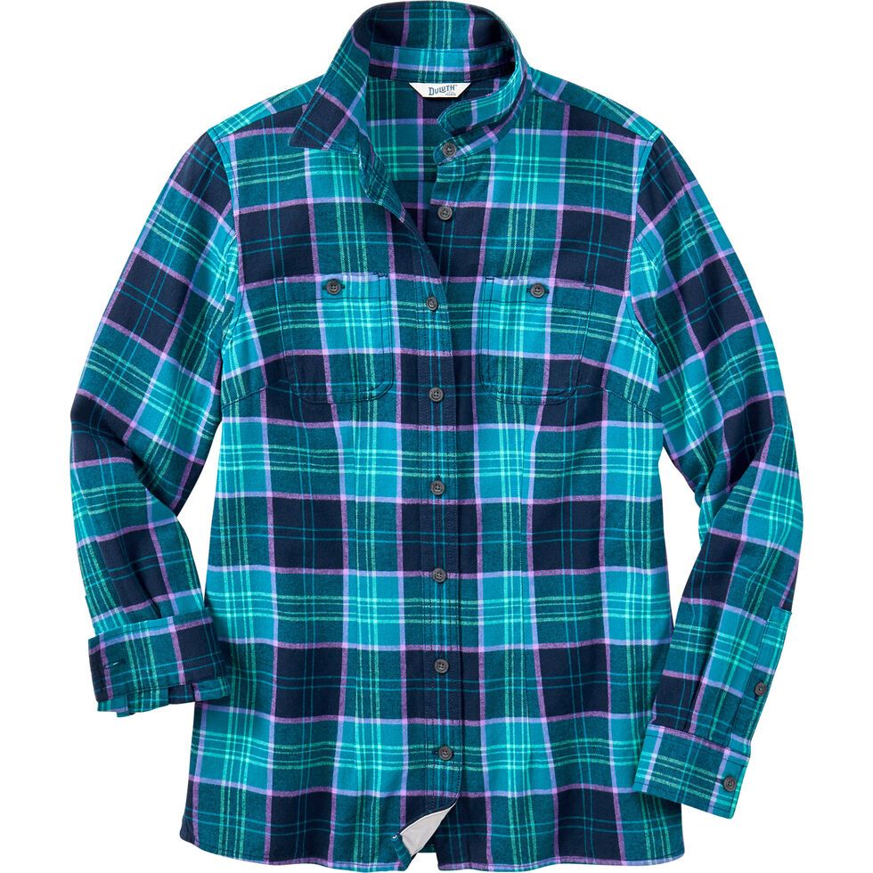 Women's Free Swingin' Flannel Shirt | Duluth Trading Company
