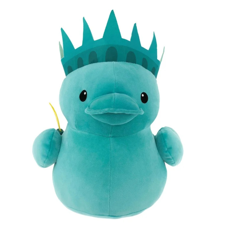 Summer 14 inch Quackerz Statue of Liberty Duck Plush Toy , Way to Celebrate | Walmart (US)