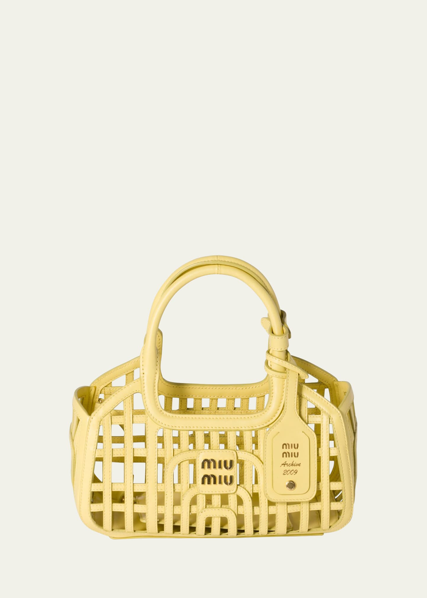 Miu Miu Woven Leather Crossbody Bag | Bergdorf Goodman