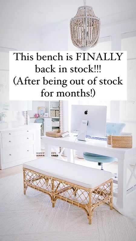 Sharing all my favorite Walmart affordable home decor finds! #WalmartPartner ❤️ This bench has been out of stock for about 10 months and I just about screamed when I saw it was back in stock! Get it fast before it sells out again! everything is linked here  and from @Walmart
#WalmartHome #Walmart #AffordableHome 
#WalmartStyle #Homedecor