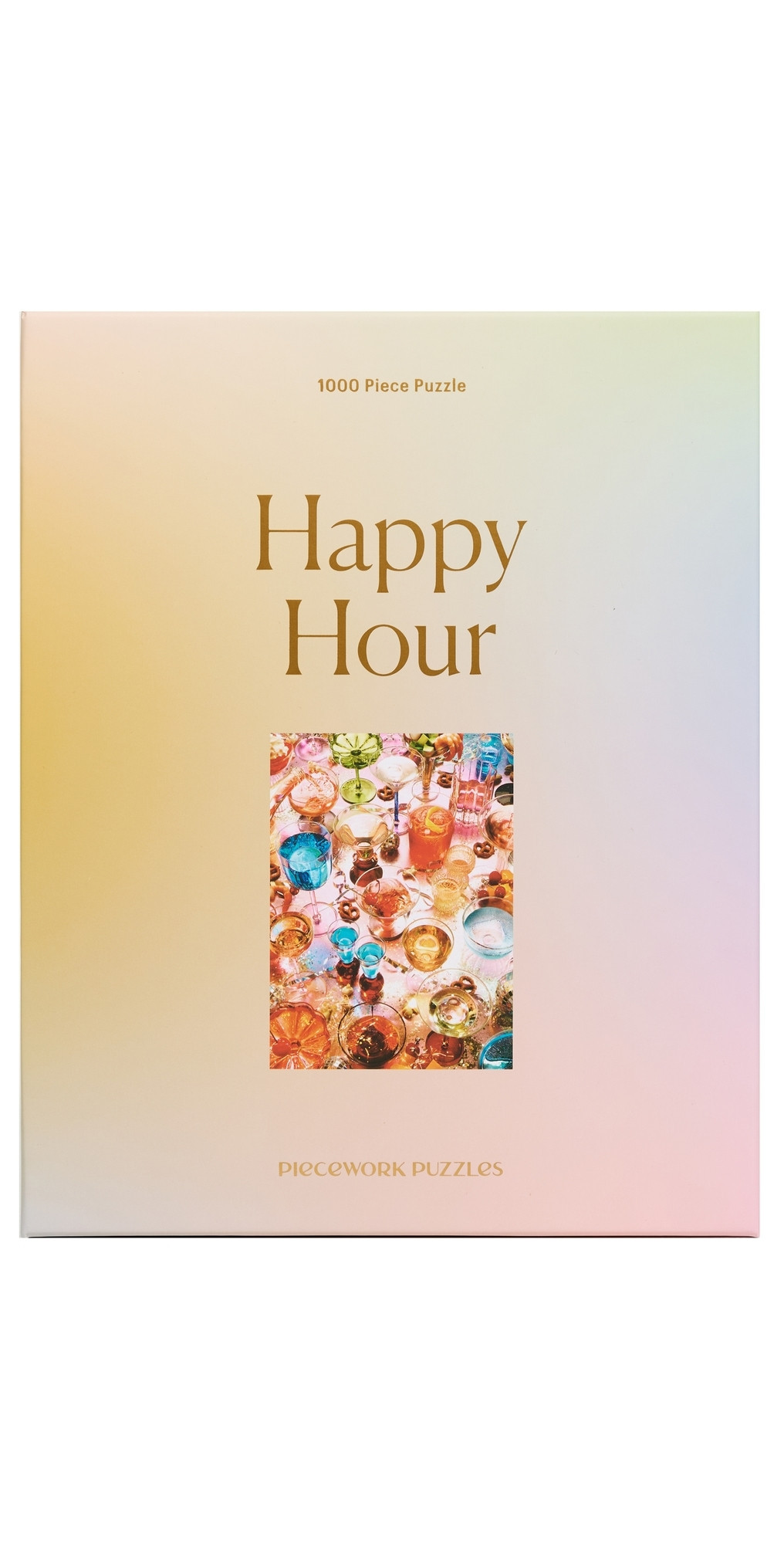 Piecework Puzzles Happy Hour Puzzle Multi One Size | Shopbop