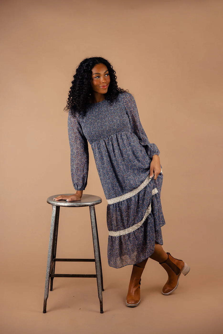 Samantha Blaire Tiered Dress | Roolee