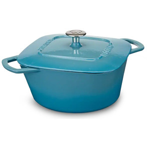 PADERNO Dutch Oven, Durable Cast Iron, Oven Safe, Atlantic Blue, 5-qt#142-3482-6 | Canadian Tire