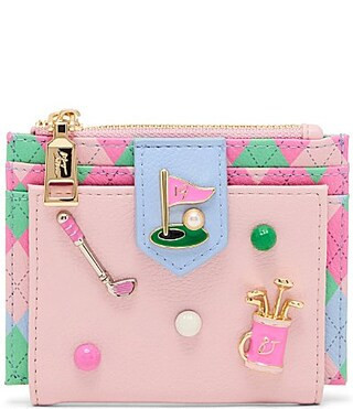 Betsey Johnson 19th Hole Novelty Wallet - PINK MULTI | Dillard's