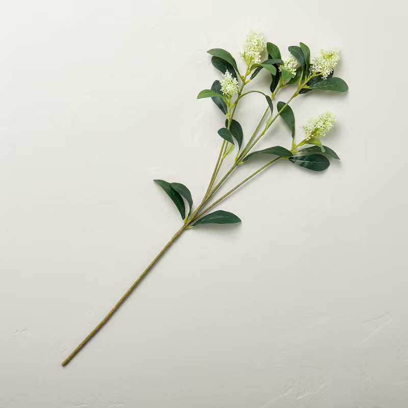 32" Faux Seeded Skimmia Stem - Hearth & Hand™ with Magnolia | Target