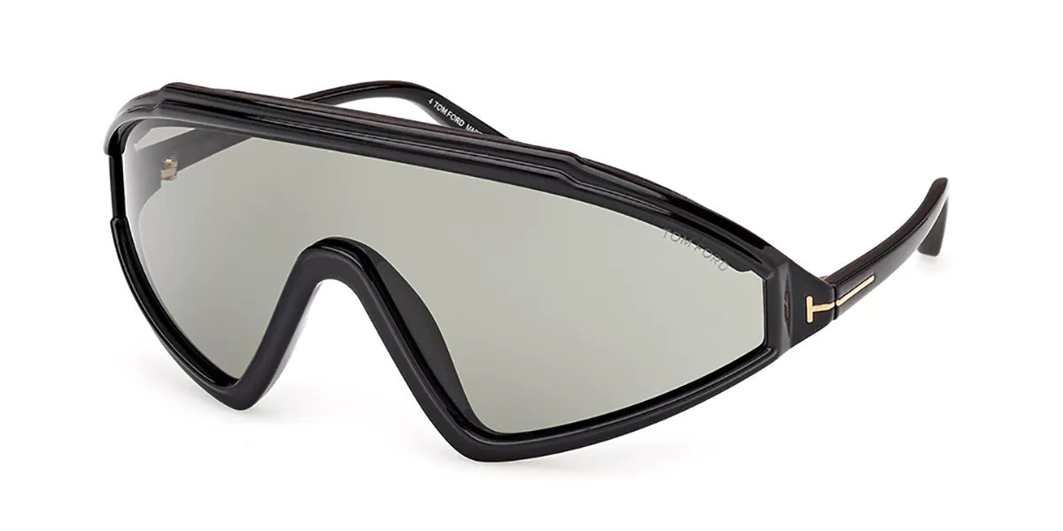 Tom Ford FT1121 LORNA 05A Men's Sunglasses Black Size 99 | SmartBuyGlasses Global