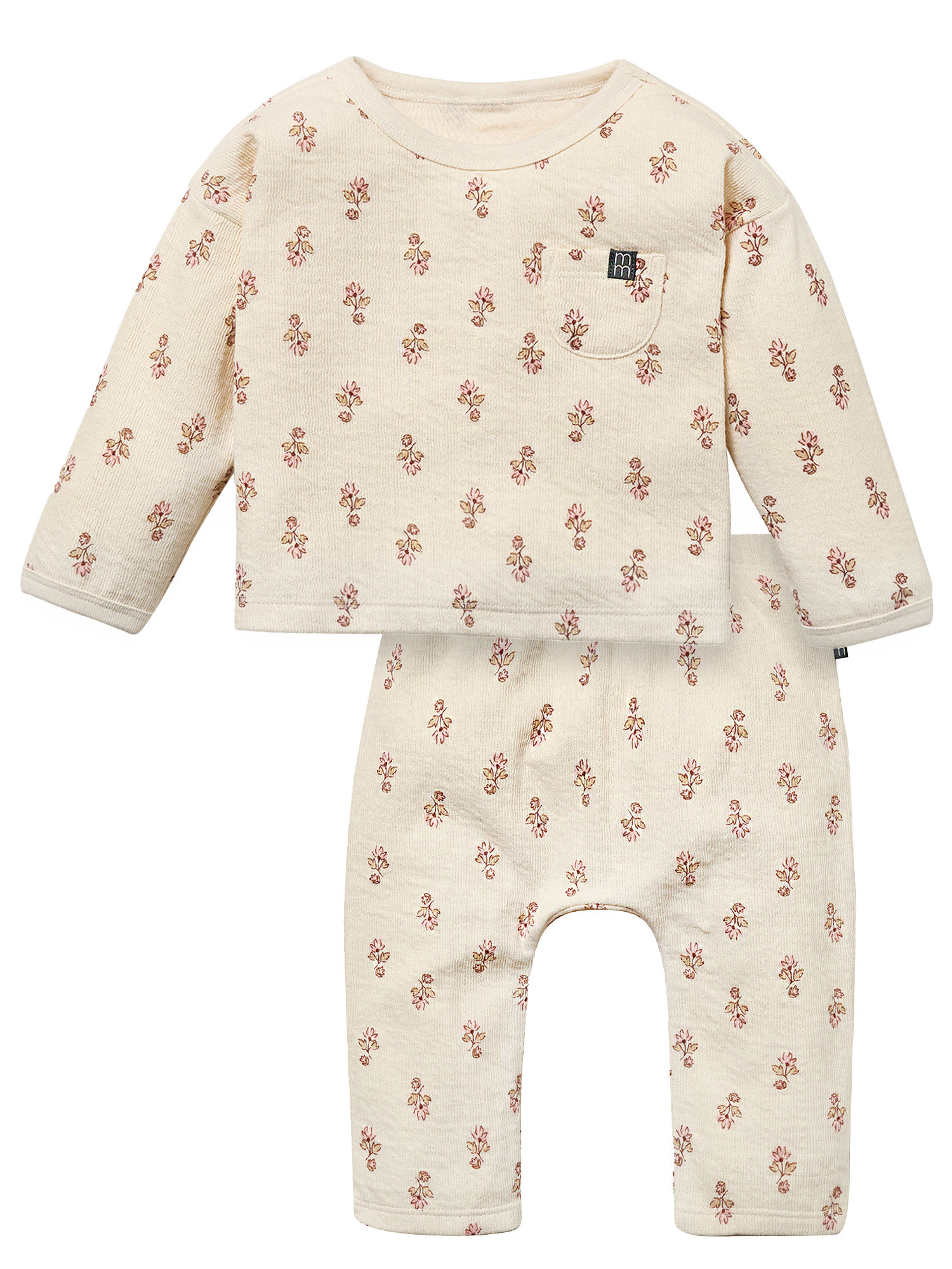 Modern Moments by Gerber Baby Neutral Organic Sweatshirt and Jogger Set, 2-Piece, 0/3 Months - 24... | Walmart (US)