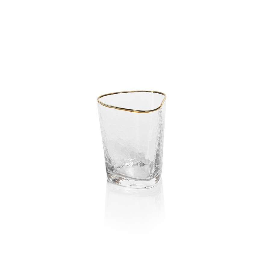 Aperitivo Triangular Old Fashion Glass | Megan Molten