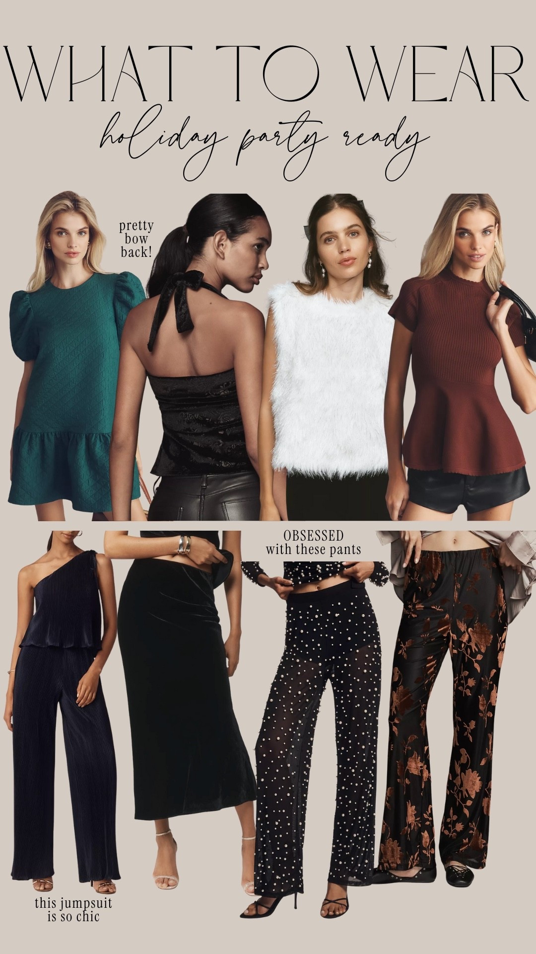 Holiday party outfits from Anthropologie! Use my early access code SHELBI30 for 30% off at Anthropologie + Spend $200 Now, Get $50 Later for Holiday Gifting, 12/11 - 12/25!

Online only. Cannot be combined with other promotions. Ends Sun 11/23 

#LTKCyberWeek #LTKSaleAlert #LTKHoliday