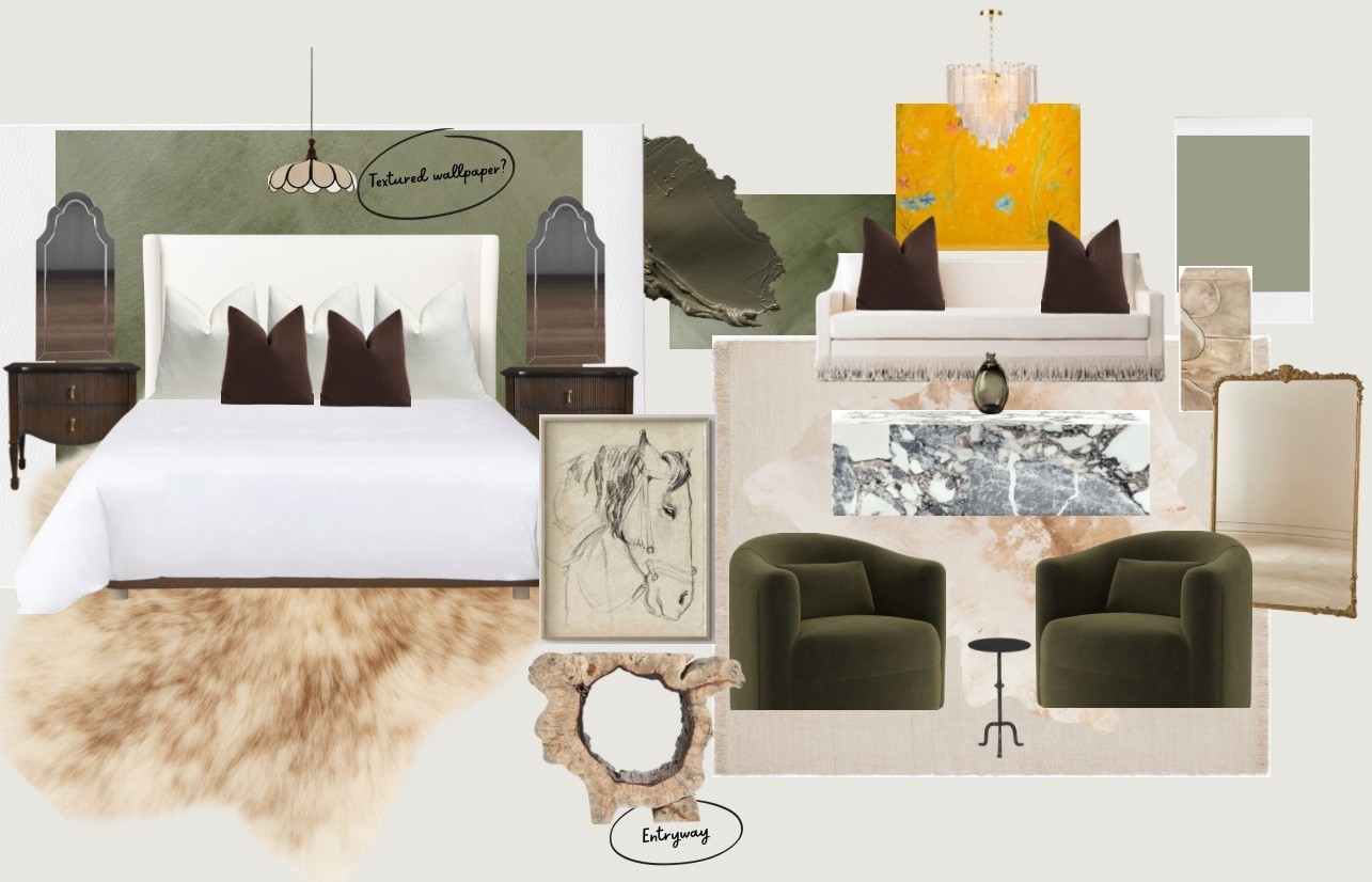 Modern Organic Transitional (with European influence)