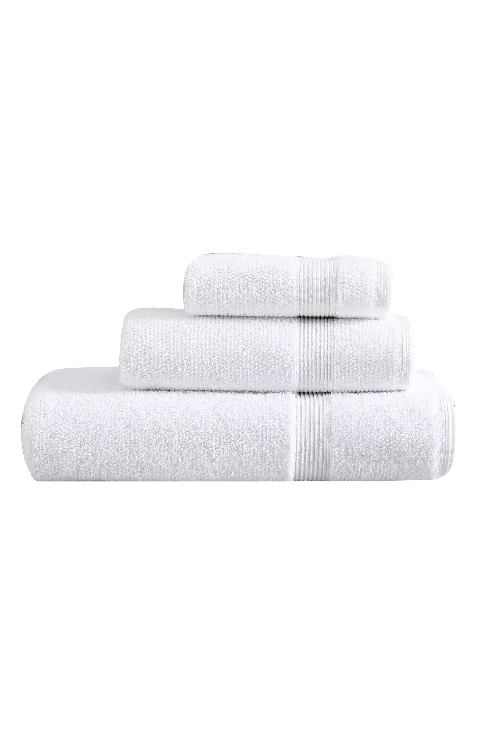 Vera Wang Splendid Bath Towel, Hand Towel & Washcloth Set | Nordstrom | Nordstrom