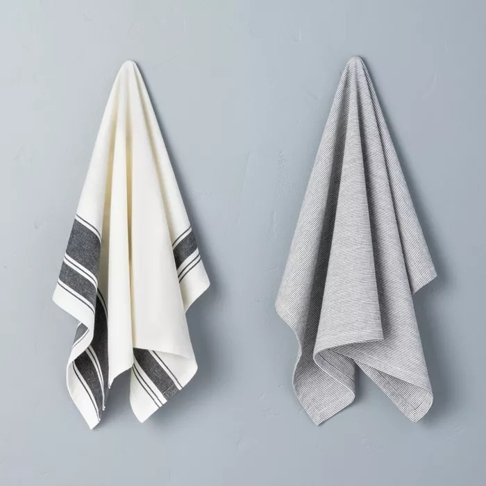 2pk Kitchen Towel Set Faded Blue - Hearth & Hand™ with Magnolia | Target