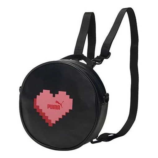 (WMNS) PUMA Core Round Backpack 'Black Red' | KICKS CREW
