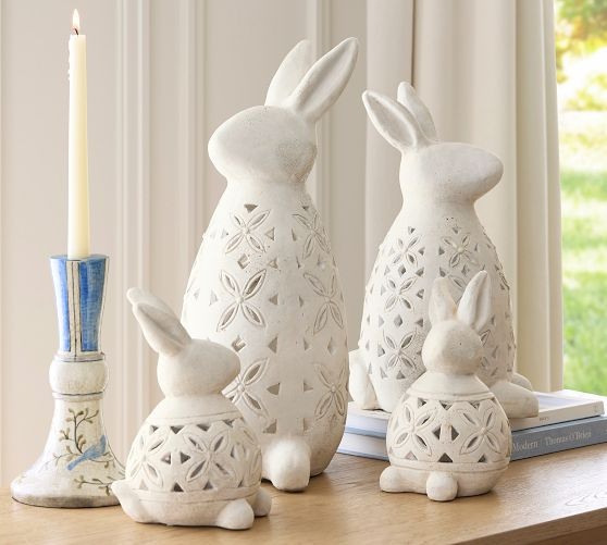 Ceramic Cut Out Bunny | Pottery Barn (US)