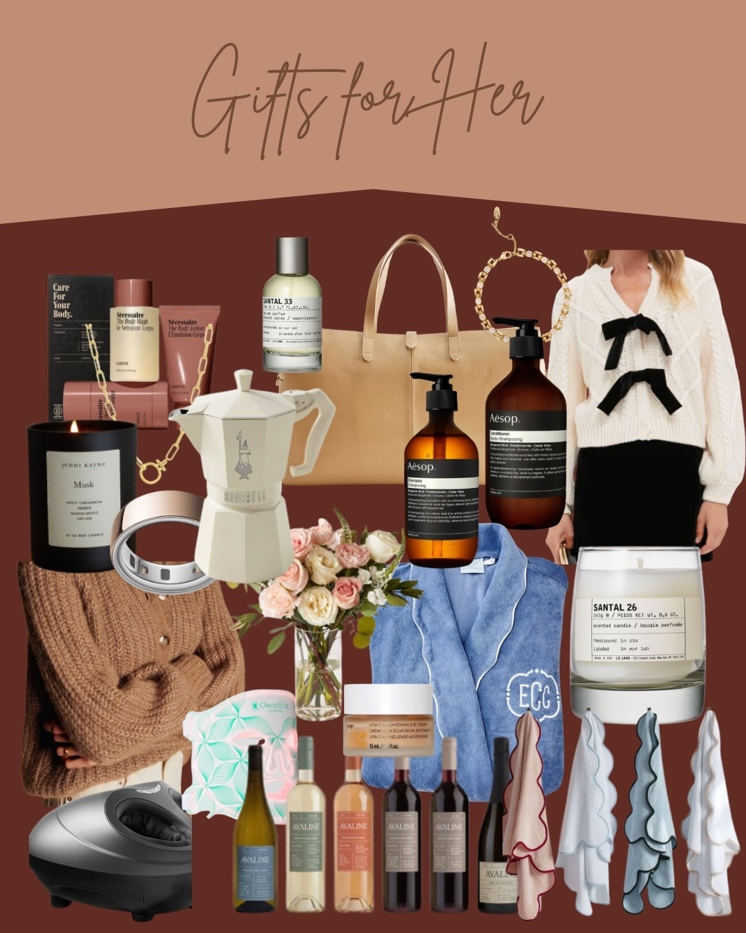 Gift ideas for her 

#LTKGiftGuide #LTKHoliday #LTKOver40