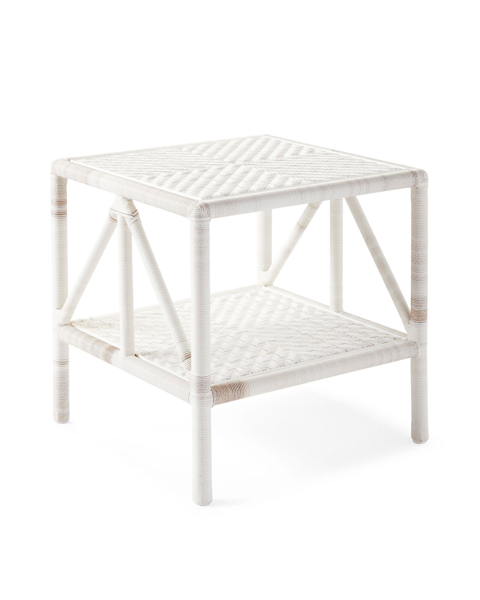 Trestle Outdoor Side Table | Serena and Lily