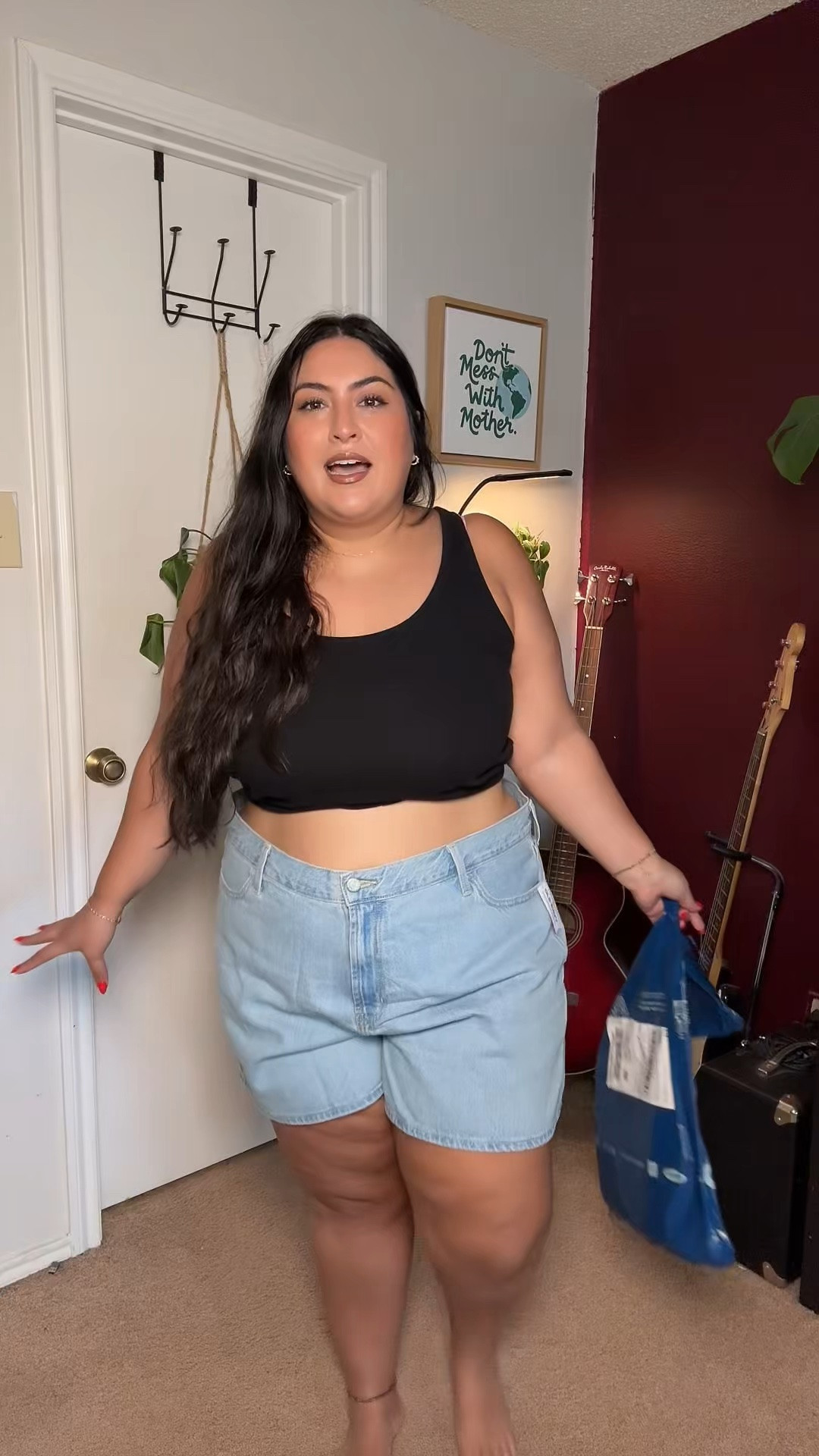 Baggy shorts that actually fit
Me!!

#LTKootd #LTKSaleAlert #LTKPlusSize