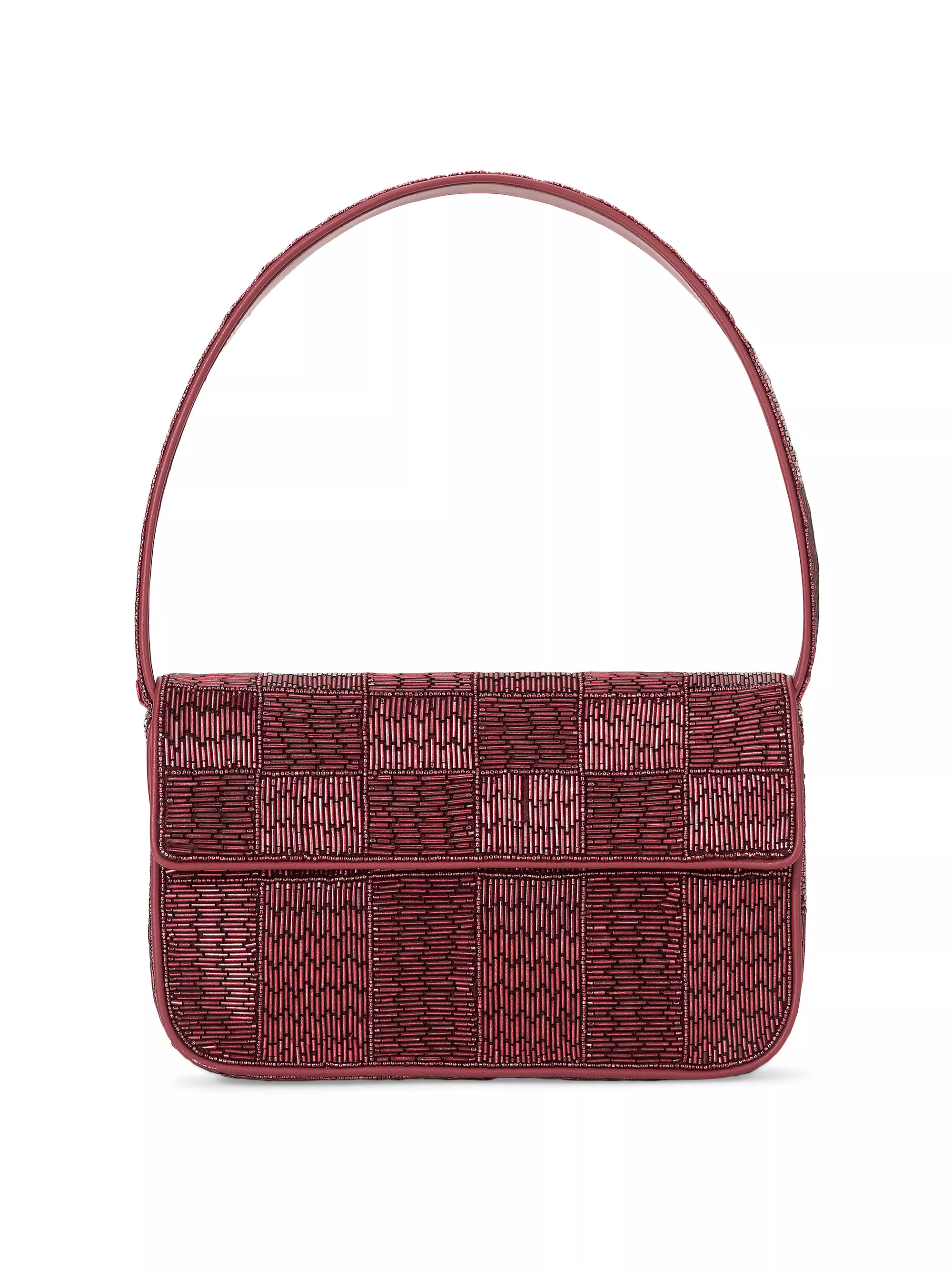 Tommy Beaded Leather Shoulder Bag | Saks Fifth Avenue
