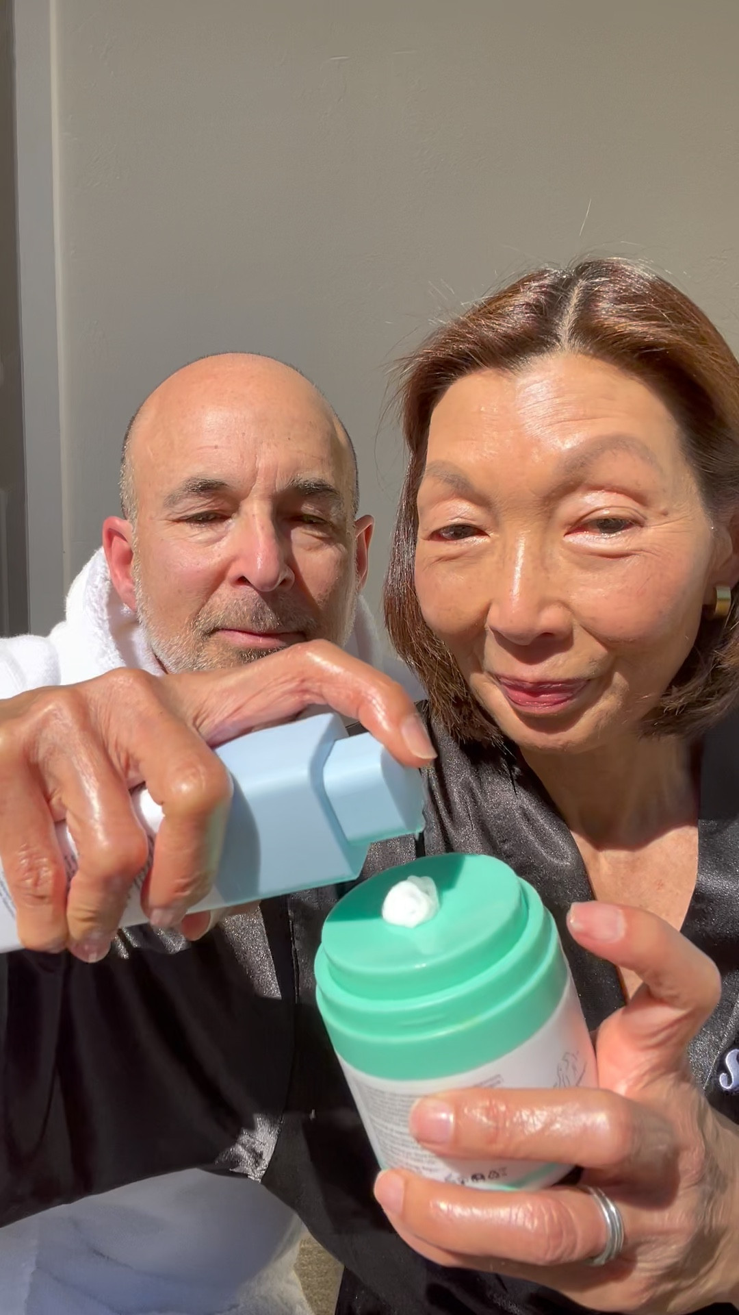 Sharing my skincare secrets with my hubby! Not only does he have great skin (come to think of it, he might even be available for skincare partnerships 😂😉), but we’re all about that glow and spending fun quality time together ✨

#LTKfindsunder100 #LTKbeauty #LTKover40