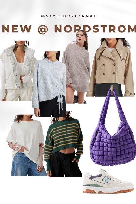 New arrivals @ Nordstrom 
Nordstrom - Nordstrom finds - free people - tote bag - travel bag - sweaters - cropped sweater - fall outfits - fall style - new balance - sneakers - women sneakers - new balance 550 - jackets - trench coat - workwear - 

Follow my shop @styledbylynnai on the @shop.LTK app to shop this post and get my exclusive app-only content!

#liketkit 
@shop.ltk
https://liketk.it/4k2pt

#LTKSeasonal #LTKshoecrush #LTKstyletip